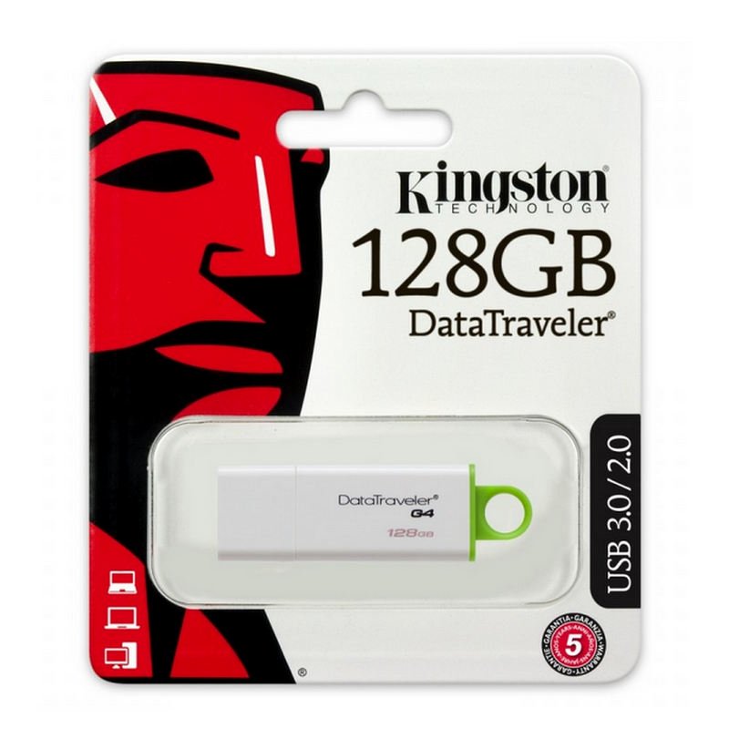 liberal Picasso Embrión MEMORIA USB 128GB KINGSTON - DATA TRAVELER