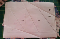 Paper Piece pencil case sewing tutorial