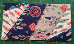 Paper Piece pencil case sewing tutorial