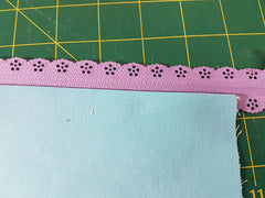 sew lace zipper pouch sewing tutorial