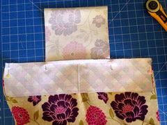 BG Bag sewing secret pocket sewing tutorial