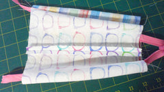 Thin pencil case tutorial, boxy pencil case sewing tutorial