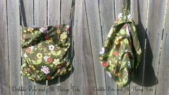 Adorable slouchy bag sewing tutorial