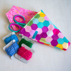 Cute Scissor pouch PDF sewing pattern free sewing tutorial