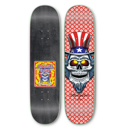 Strange Love - Firecracker Red Deck (8.125")
