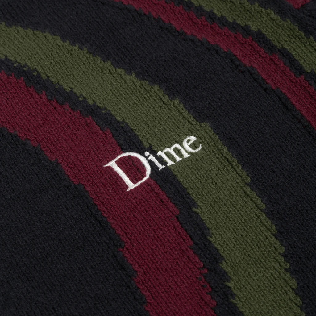 Dime - Lightwave Knit Cardigan (Midnight)