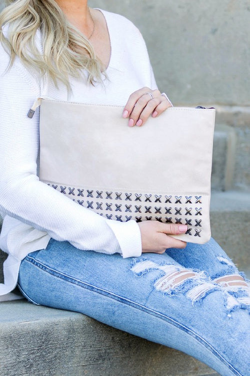 Studded Clutch