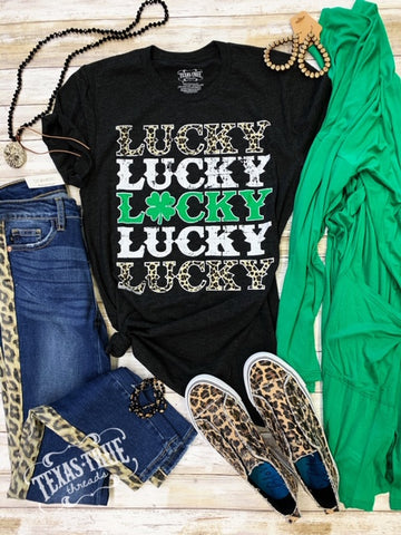 Lucky Leopard Tee