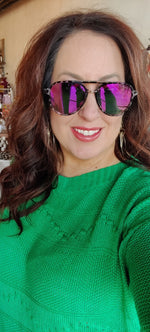 Earhart Hot Pink Sunglasses