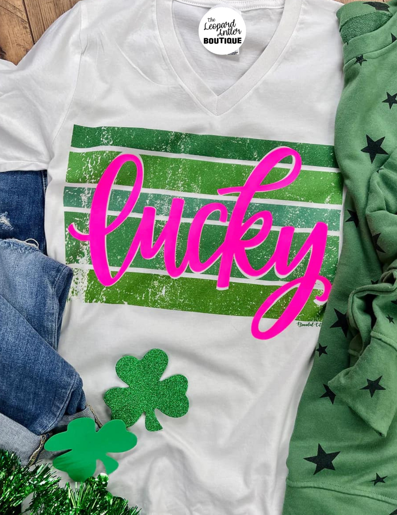 Neon Lucky T-Shirt