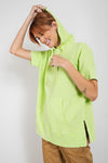 Calm Waters Neon Lime Waffle Hoodie