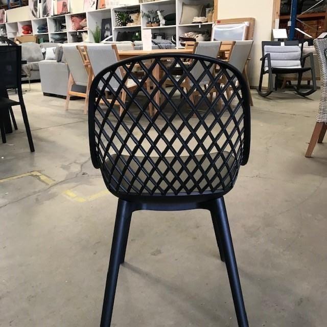 GOOD Cosmos Resin Chair -Black discounted furniture in Adelaide