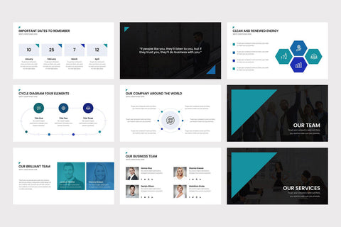 Halant PowerPoint Template - TheSlideQuest