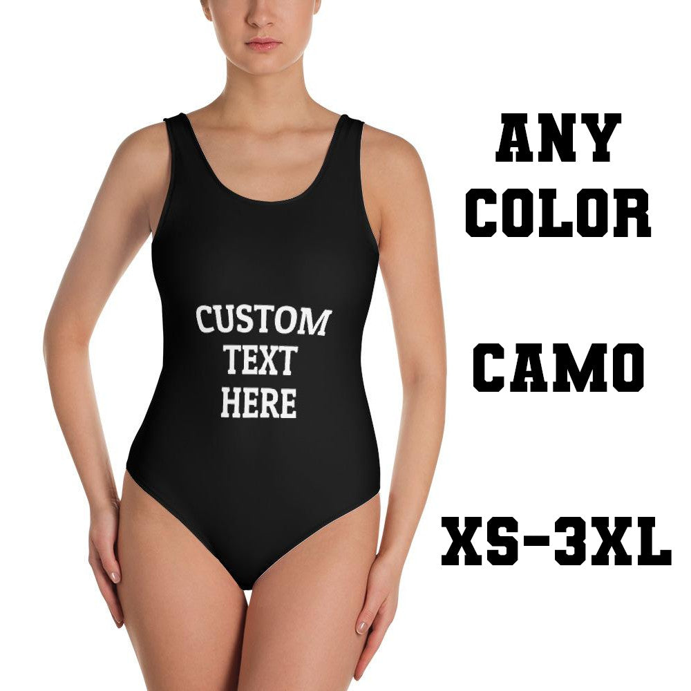 personalized bathing suits bride