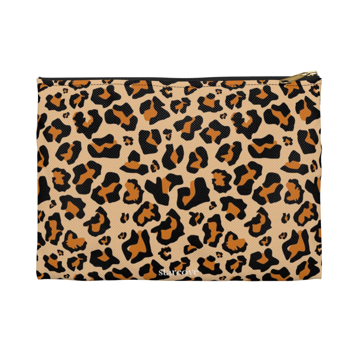 cheetah makeup bag