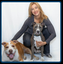 Johnna Devereaux, CPN with her dogs Diego and Lola