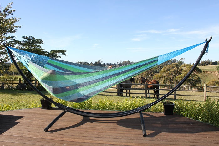 Hammock stand on deck Tauranga