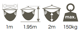 Chair Hammock Dimensions