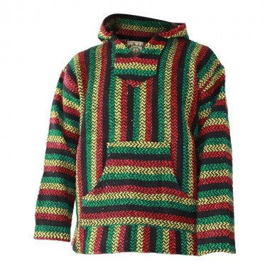 Rasta Hoodie - Mexican Baja