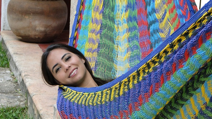 Mexican thick cord hammock