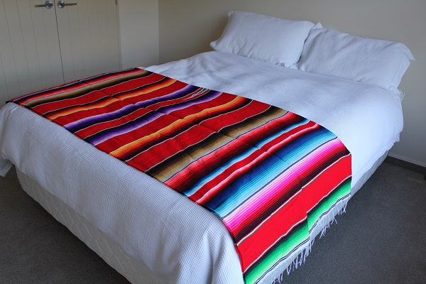 Mexican red blanket