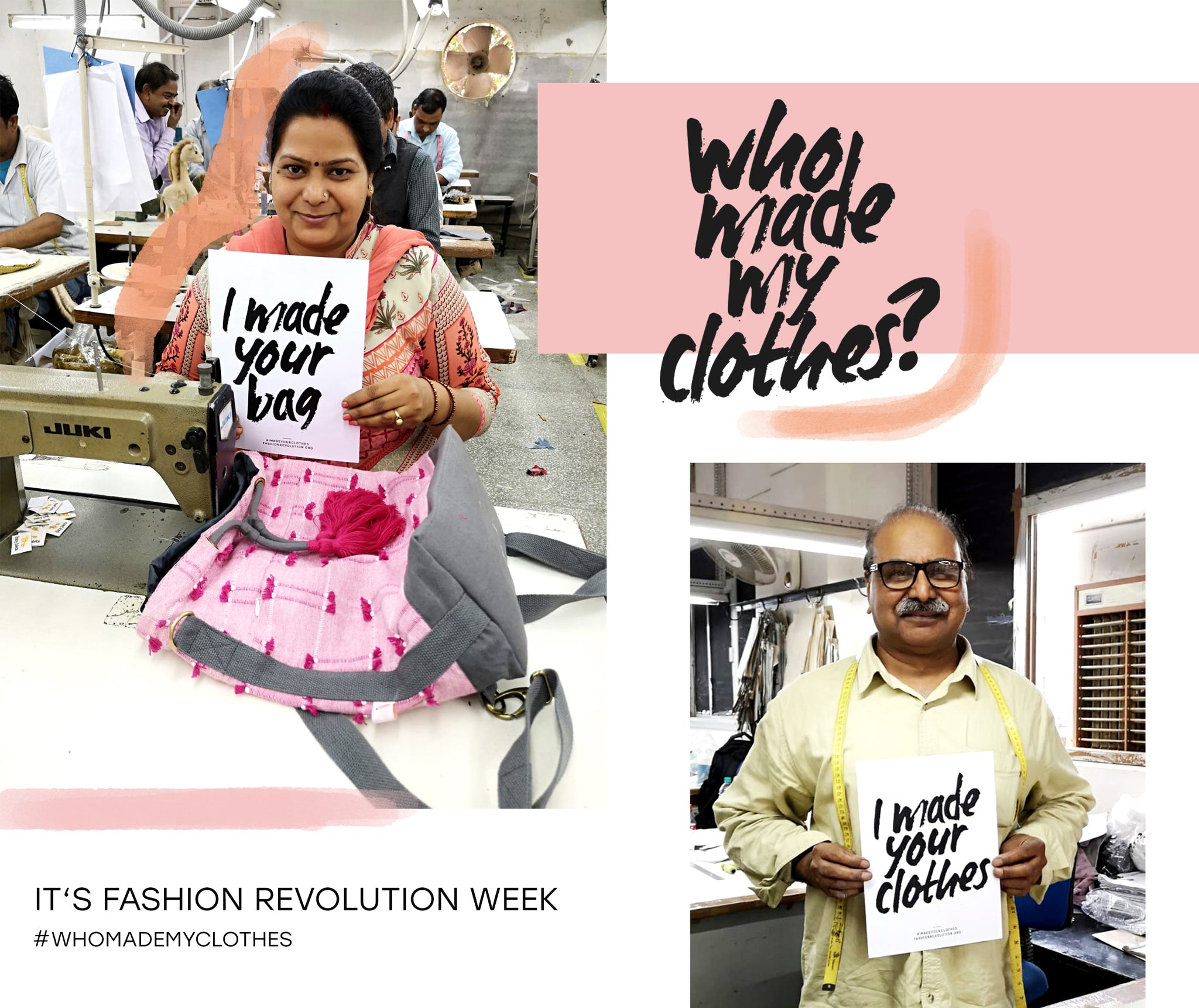 Fashion Revolution Week 2019 - Who made my clothes