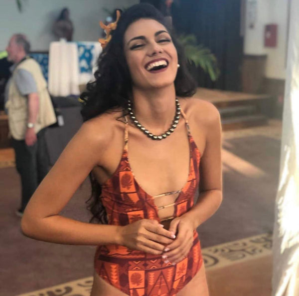 Candidate Miss Tahiti 2019 - Hereani Manate - 2e dauphine - Bobby - Flyingcloud