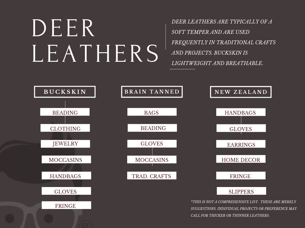 deerskin buckskin leather