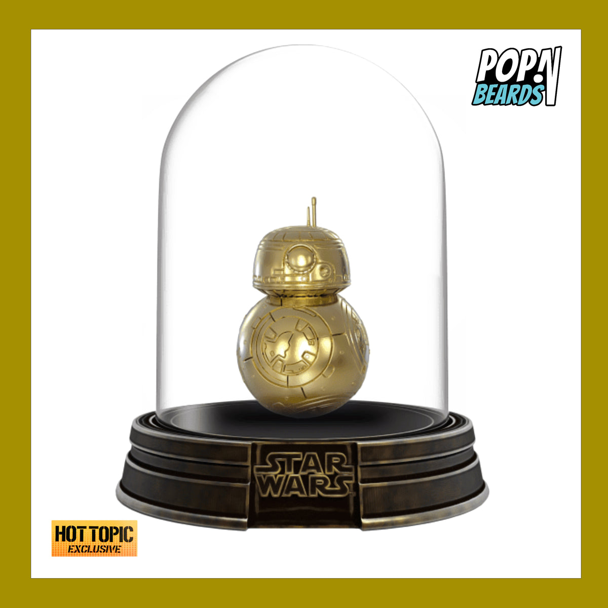 Funko Pop Star Wars Collector Edition Gold Bb-8 Hot Topic Bb8 for sale online 