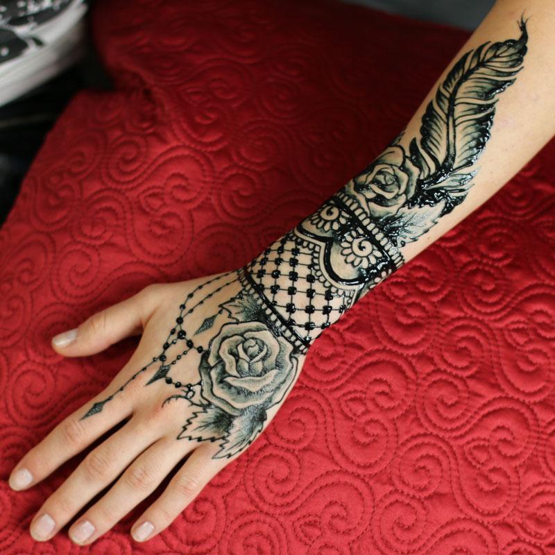 Eindeloos Afkeer Regenachtig Black Jagua Henna Temporary Tattoo Ink Gel with Applicator Bottle - 8 oz –  HennaCity