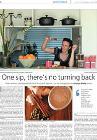 Canberra Times article about Real Chai (PDF 2.4MB)