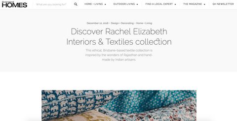 Queensland Homes featuring Rachel Elizabeth Interiors & Textiles