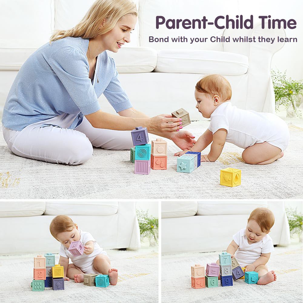 12pcs baby building blocks toy