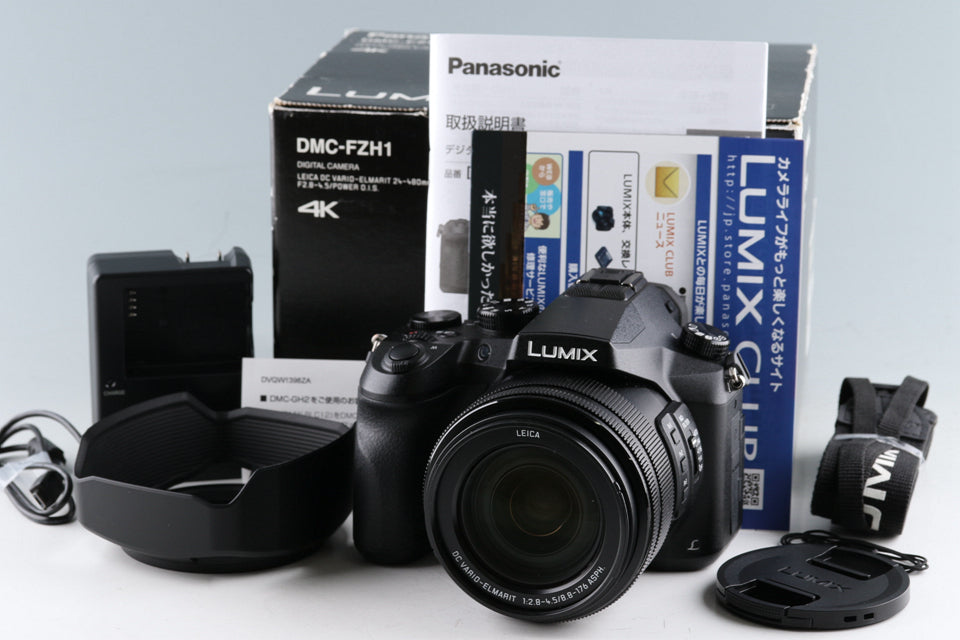 Panasonic Lumix DMC-FZH1 Digital Camera With Box #46552L6 – IROHAS