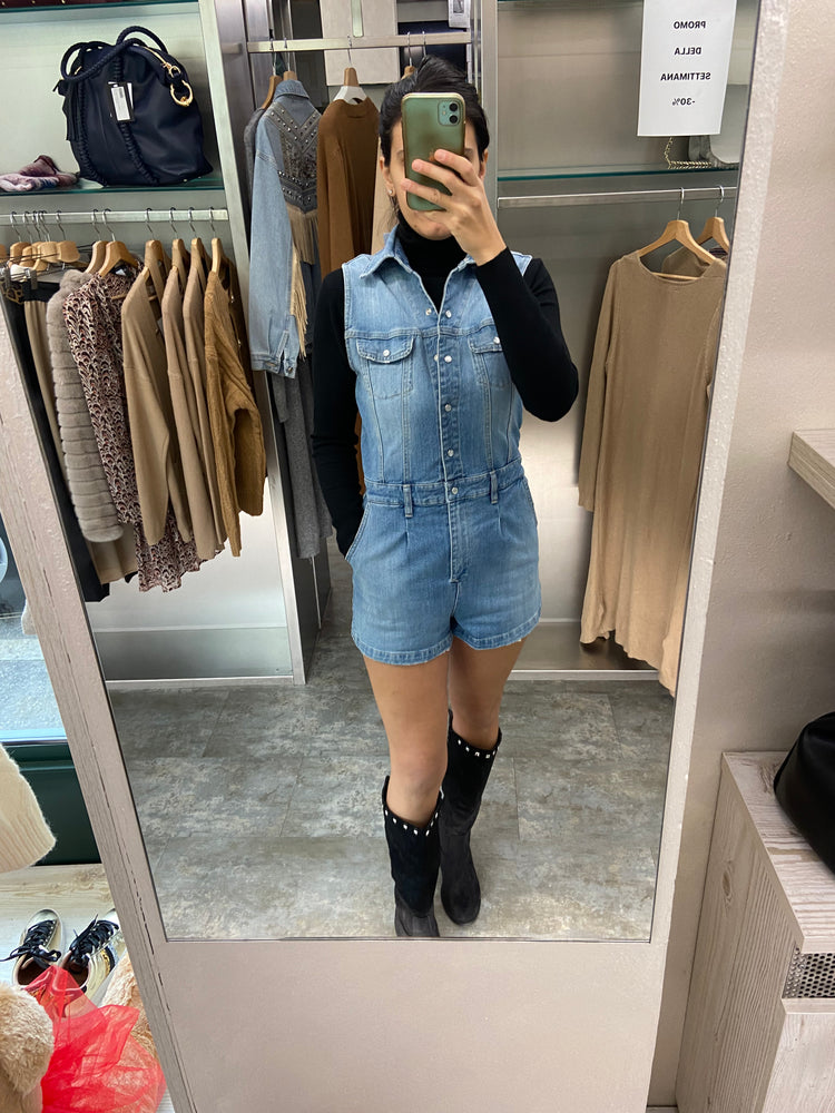 BERNA - SALOPETTE DI JEANS