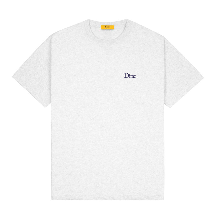Dime Classic Small Logo T-shirt - Ash
