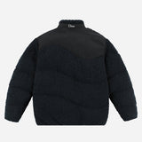 Dime Sherpa Puffer Jacket - Navy