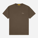 Dime Classic Small Logo T-shirt - Walnut