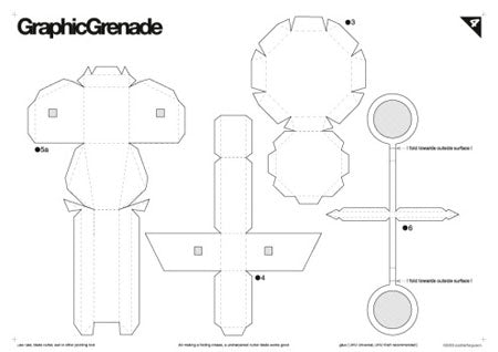 and Hunting â€“ Bomb Mills  papercraft Uzi Lodge uzi Papercraft