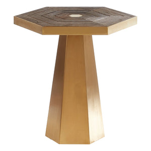 SMALL HEXAGON SAVOY ACCENT TABLE