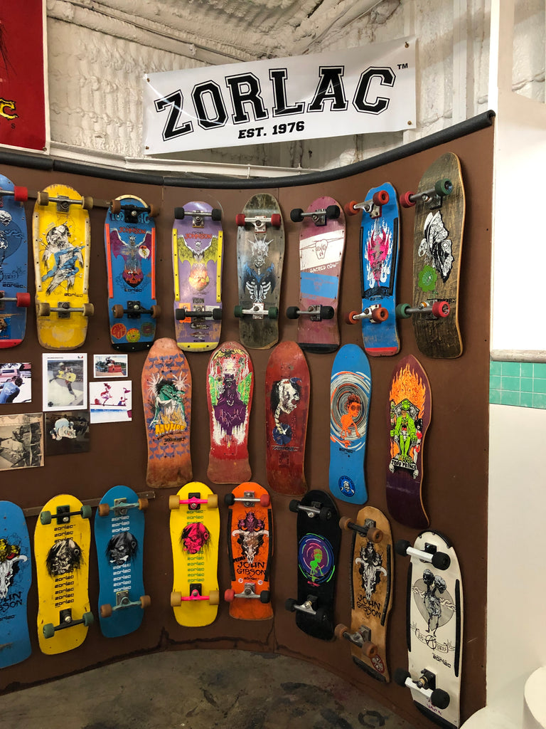 Zorlac Skateboards Texas Skateboarding Museum 