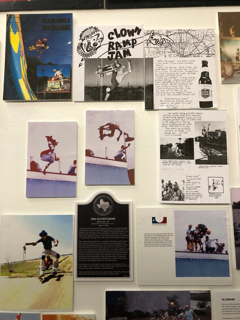 Clown Ramp Texas Skateboarding Museum 