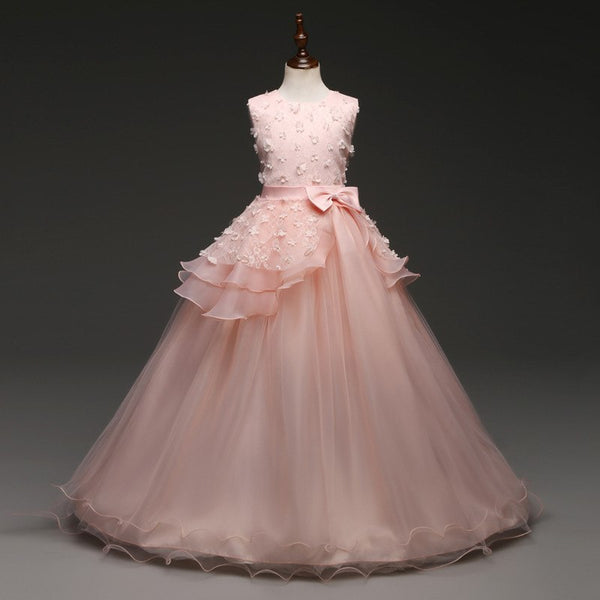 pink party frock