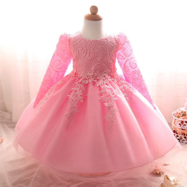 one year baby girl dress for birthday