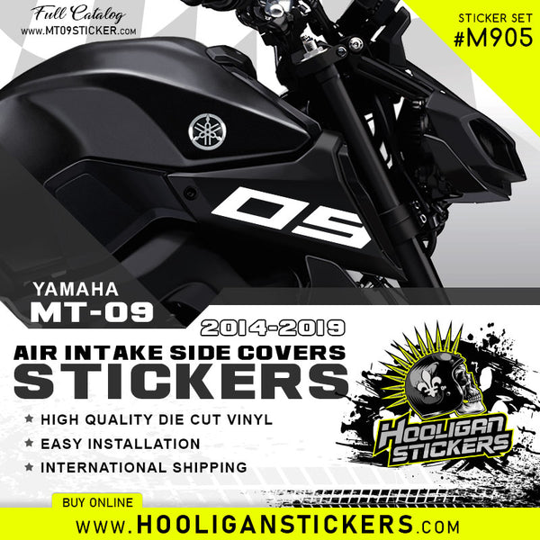 Yamaha Fz 09 Mt 09 Big Air Intake Side Cover Sticker M905