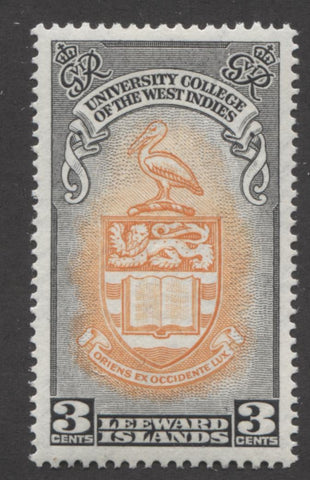 The 3c 1951 University Issue of Leeward Islands