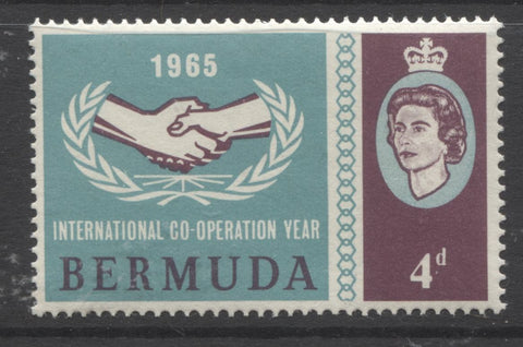 The 4d 1965 ICY issue of Bermuda