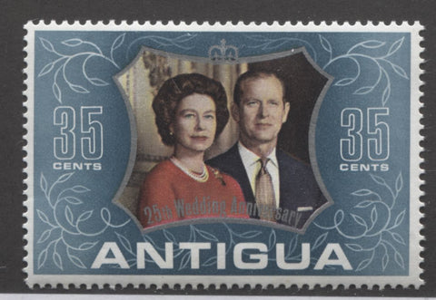 The 1972 Silver Wedding Issue of Antigua
