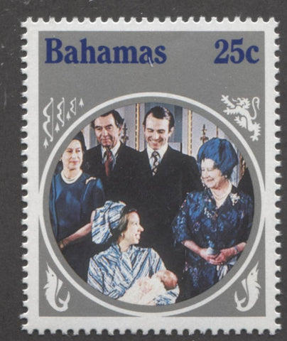 25c 1985 Queen Mother Issue of Bahamas