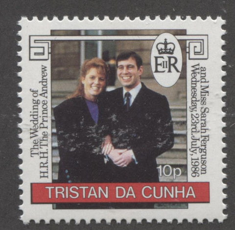 The 1986 Royal Wedding Issue of Tristan da Cunha